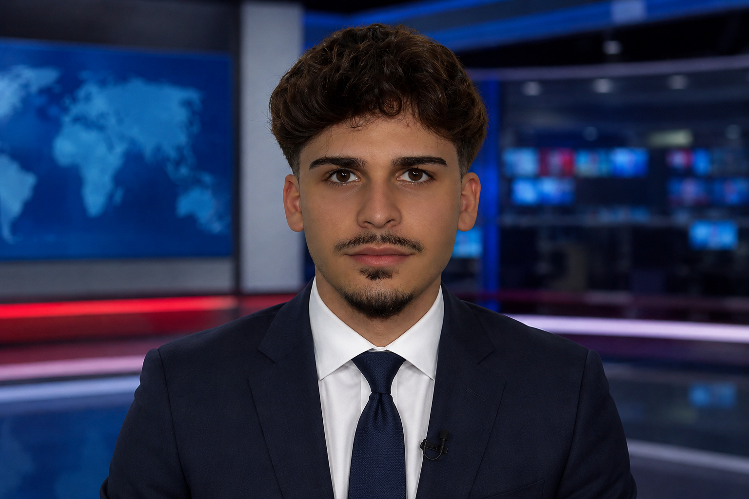Avatar del presentador IA